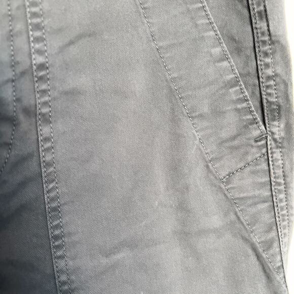 J.Crew Twill Garment Dye Chino Straight High Rise Pants Womens 4 Gray Cotton - Picture 4 of 8